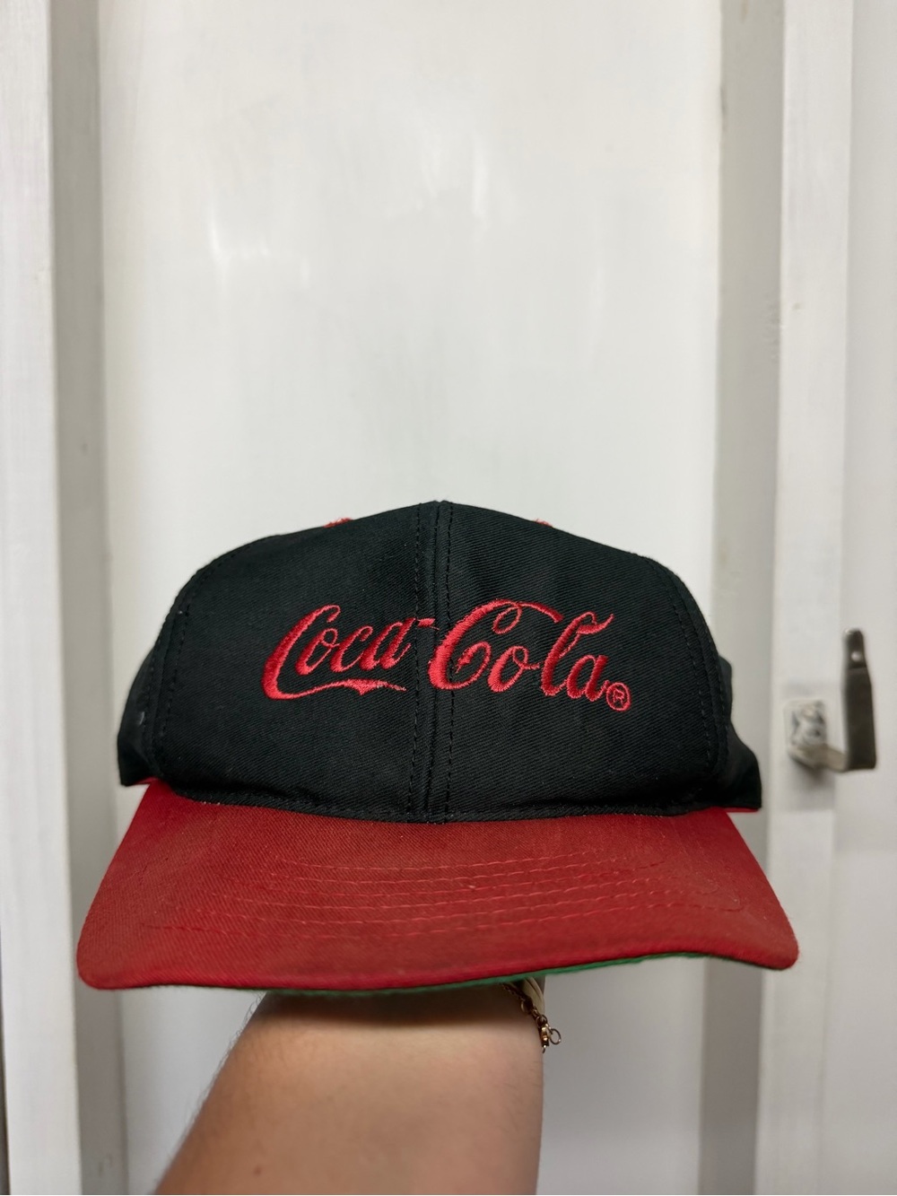 Coca Cola Vintage Black Hat and Red SnapBack Hat